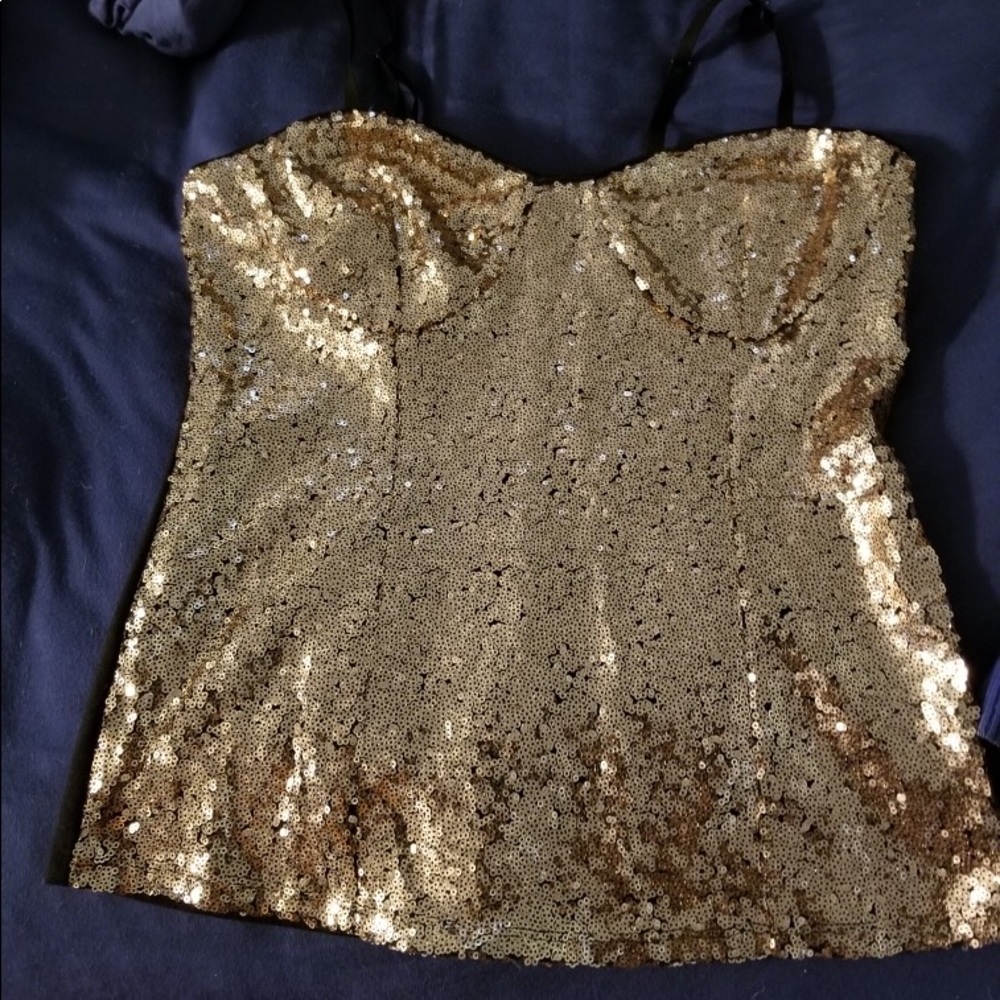 Venus Size 6 Glitter Top